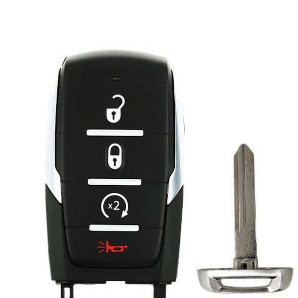 KeylessFactory: 2019-2020 Dodge Ram 1500 Pickup / 4-Button Smart Key / OHT-4882056